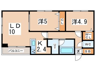 Ｍ-ＳＴＹＬＥ．ＳＴＥＬＬＡの物件間取画像